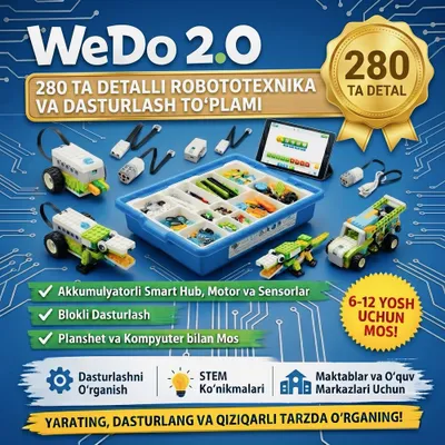 Wedo 2.0 robototexnika uchun 1