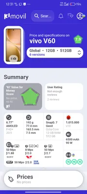 vivo v60 1