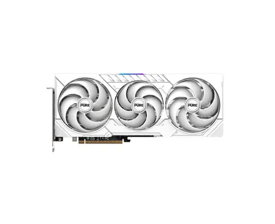 { 9070 Sapphire Pure 16GB GDDR6 (2 ta ventilyator) [White] 1