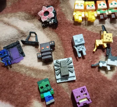 Minecraft игрушки 1
