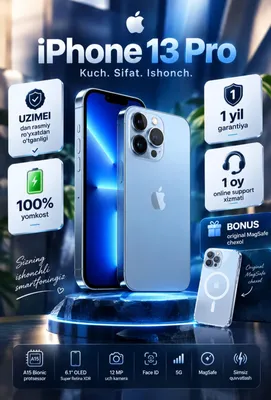 iphone 13 pro 128gb ideal 100 yomkisi 1