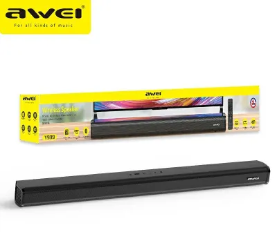 Саундбар Awei Y999 — мощный звук для домашнего кинотеатра, встроенный 1