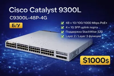 Cisco Catalyst 9300L-48P-4G