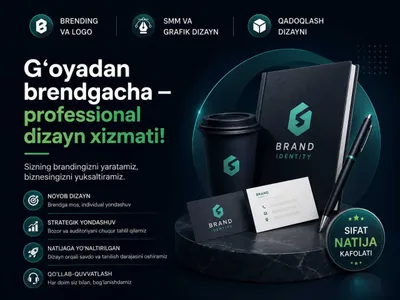 Grafik dizayner xizmati I Услуги графического дизайнера