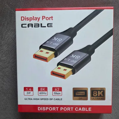 Televizorlar, monitorlar va boshqalar uchun 1,5/3 metrli DisplayPort (DP) kabeli 1