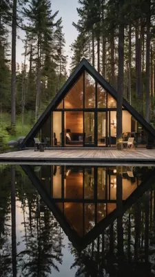 Строительство A-frame домов в Ташкенте 1
