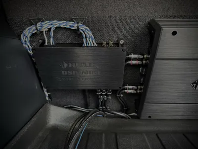 Helix DSP Mini MK2 + Helix HEC BT + Helix D Four, 4-канальный усилитель
