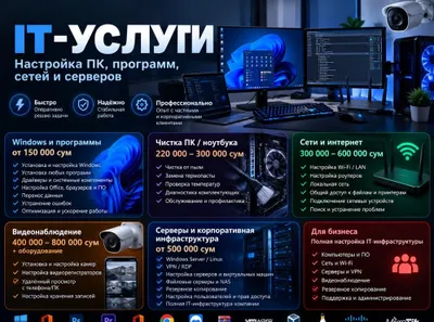 Профессиональная IT тех.поддержка