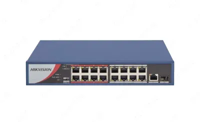 16 portli PoE Hikvision DS-3E0318P-E/M kommutatori