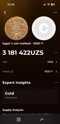 Египетский золотой танга 1