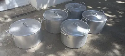 Российская кастрюля, б/у, в состоянии новой