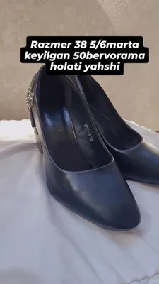 tufli razmer 37 kiyilgan 2 marta 1