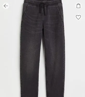 Джинсы утепленные унисекс H&M на 10-12л 1