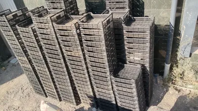 Ящики для фруктов и овощей.