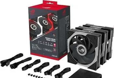 ROG Eurox GR120 ARGB uchta ventilyator to‘plami
