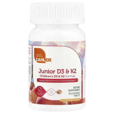 Zahler Junior D3 K2 Д3 К2 90 таблеток 1