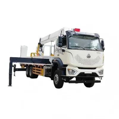 HOWO 6×4 320 ot kuchi Kran Manipulyator Avtokran Evokuator 1