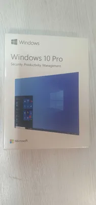 Windows 10 pro, qutidagi rasmiy kalit 1