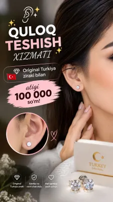 Прокалываем уши и нос 1