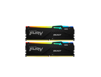 Kingston FURY DDR5 32GB (2x16GB) 5600MHz RGB xotirasi 1