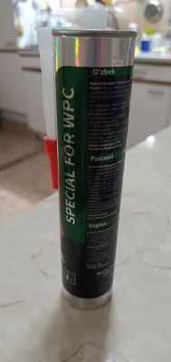 PVX panellar, bambuk va boshqalar uchun sirkasiz yelim 1