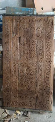 Старинные резные ворота 1