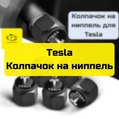 Колпачок на ниппель для Tesla от «Autocheck.Shop» 1