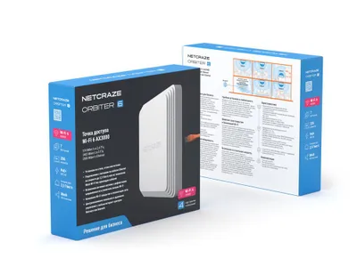 Netcraze orbiter 6 NAP-630 AX3000 POE роутер router 1