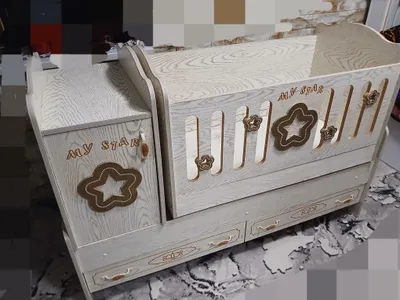 Детский манеж, есть места сшитые и зашитые