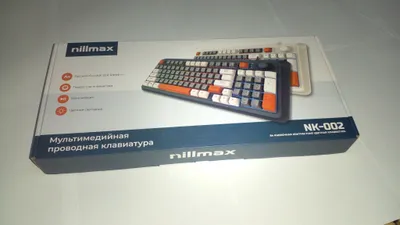 Мультимедийная проводная клавиатура 1