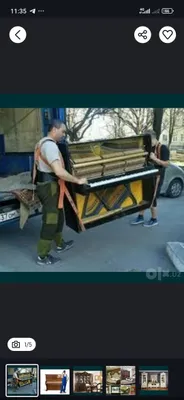Pianinoni ehtiyotkorlik bilan, tirnashlarsiz tashish 1
