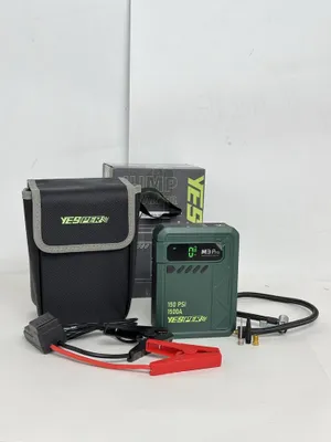 YESPER M3 Pro: пуско-стартер, компрессор, фонарь и Power Bank 1