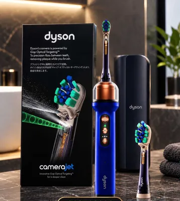 O‘rnatilgan irrigatorli Dyson CameraJet elektr tish cho‘tkasi 1
