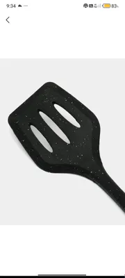 Силиконовая шумовка, силиконовая лопатка, кухонная лопаточка 3