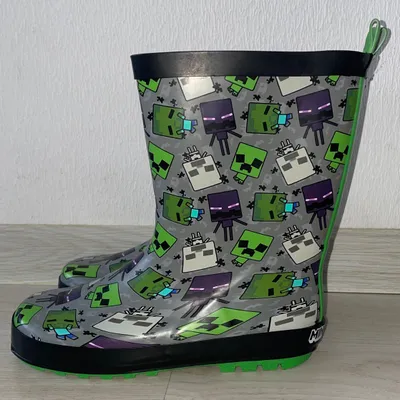 Bolalar uchun Minecraft rezina etiklari 1