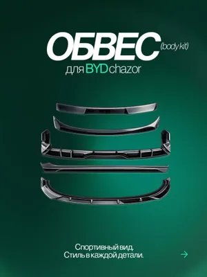 BYD Chazor uchun obves (bodykit) 1