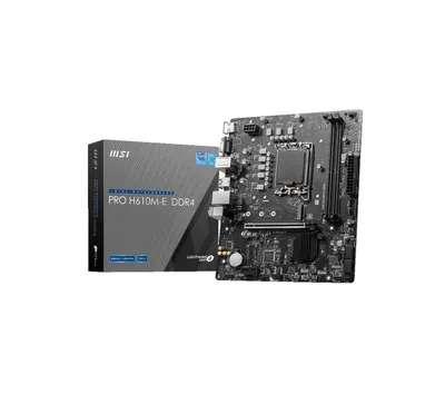 | MSI PRO H610M-E DDR4 anakarti 1