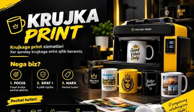 Krujka Print — печать фото на кружках и бокалах
