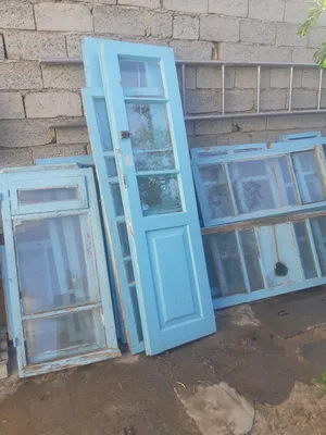 Продаётся двери и окна бу.Город Самарканд