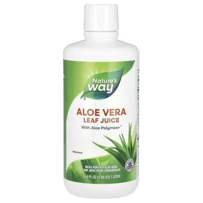 Nature's Natures Way Aloe Vera aloe vera barglari sharbati 1 l 1
