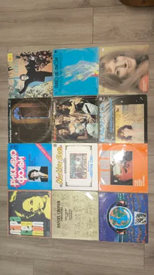 Rok, pop va estrada vinil plastinkalari (vinil) 1