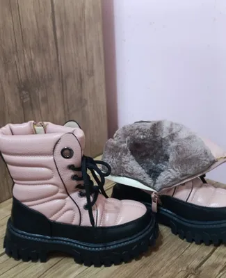 Qiz bola uchun qishki juda issiq etiklar. Tombi firmasi. 1