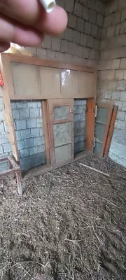 Двухкамерные оконные рамы и двери, б/у 1
