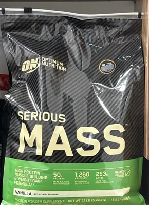Гейнер ON Serious Mass 5.4кг. USA со стикером