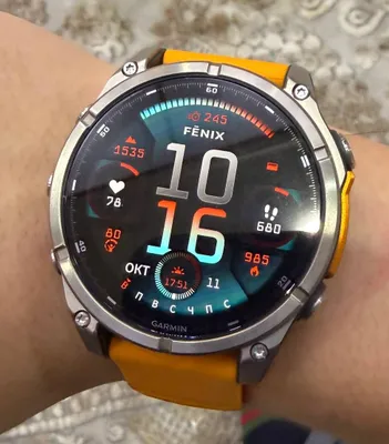garmin fenix 8 47mm amoled titanium 1