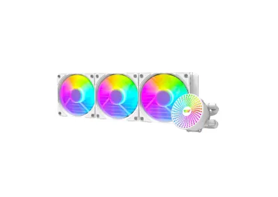 darkFlash DC360 WHITE suyuqlik bilan sovutish tizimi 1