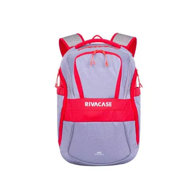 ^Рюкзак RIVACASE 5225 grey/red 15.6'' 20L Laptop backpack / 6 1