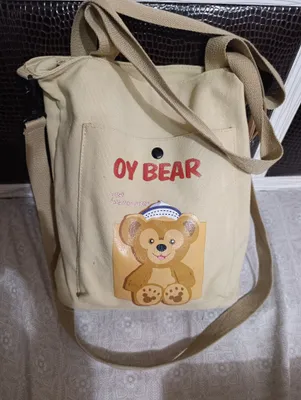 Сумка для мамы / детская сумка с мишкой Oy Bear 1