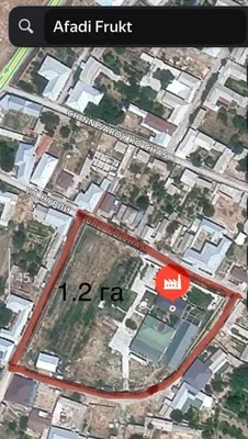 Barcha kommunikatsiyalarga ega ishlab chiqarish bazasi sotiladi, 1,22 ga. 1