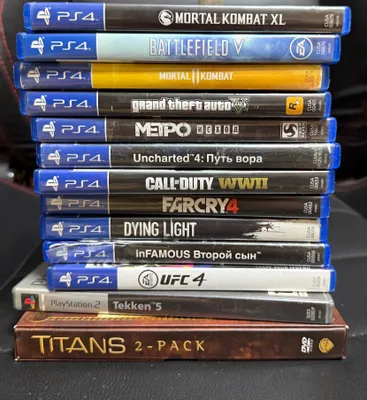 Оригинальные диски PS4 1
